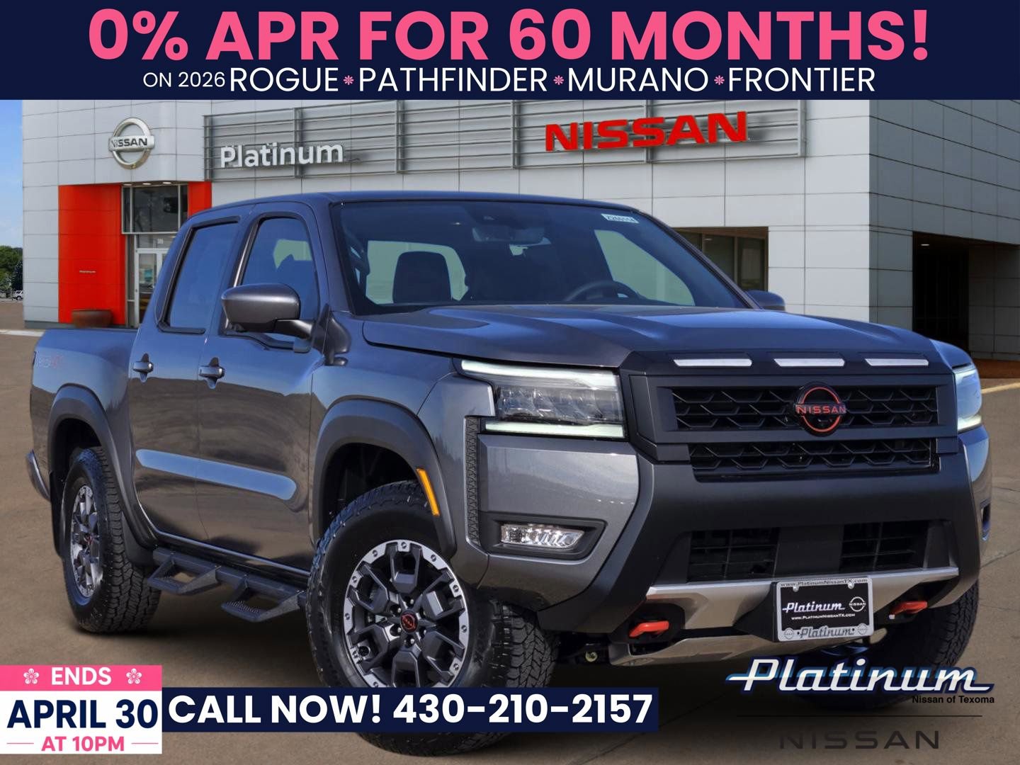 New 2026 Nissan Frontier PRO-4X w/ Pro Premium Package