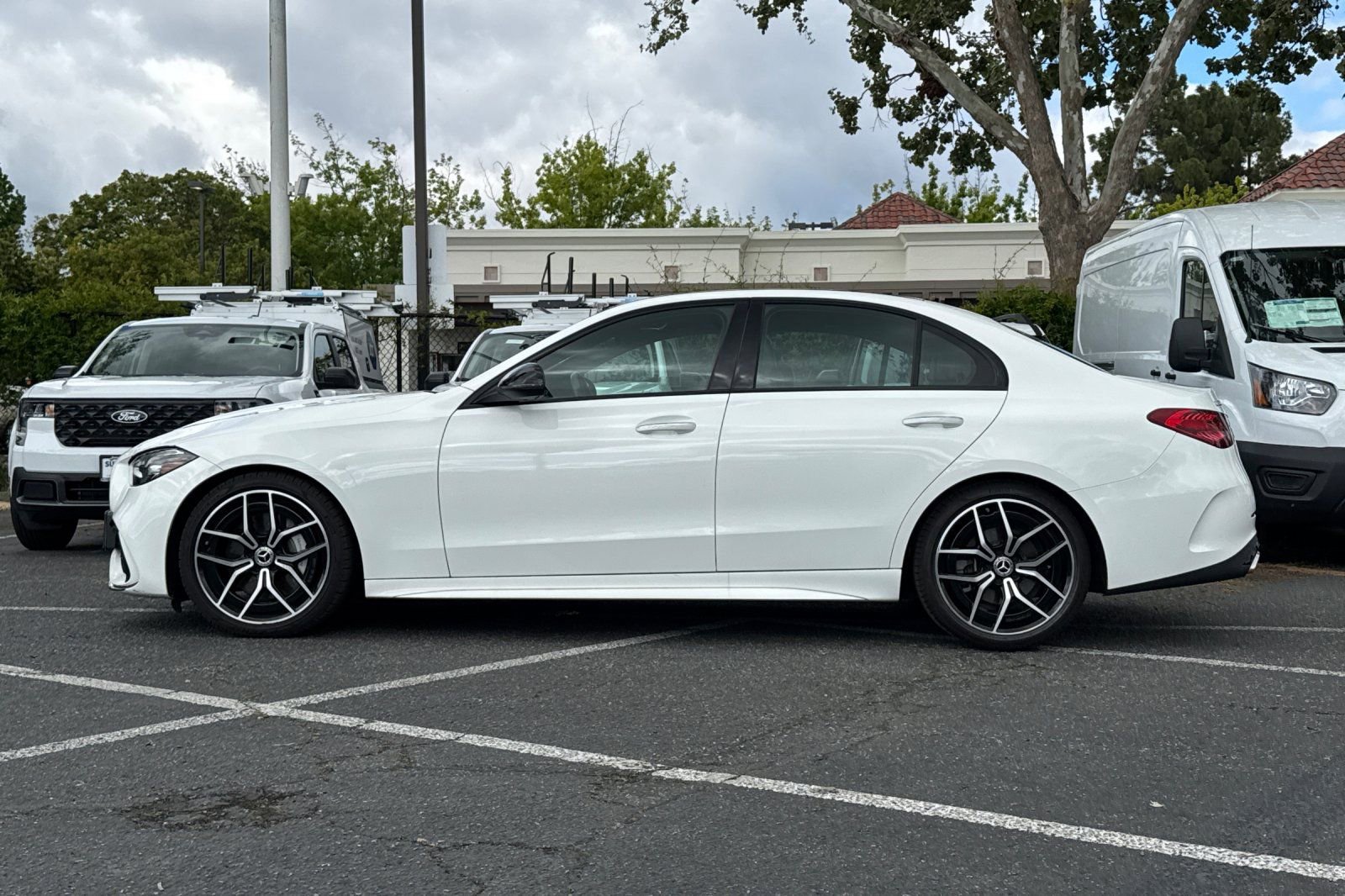 Used 2022 Mercedes-Benz C 300 Sedan w/ AMG Line w/ Night Package image 7