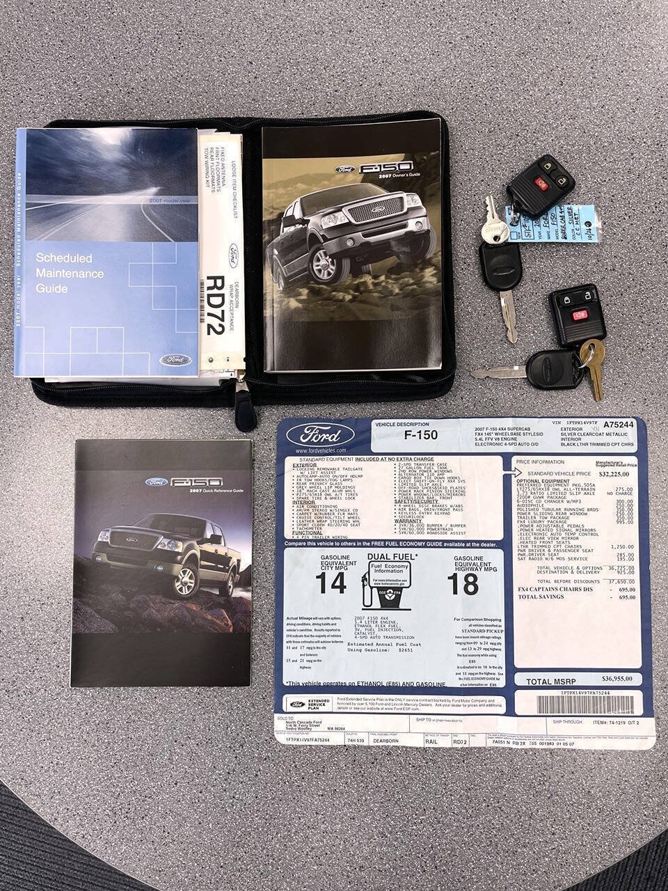 Used 2007 Ford F150 FX4 AWD/4WD image 3