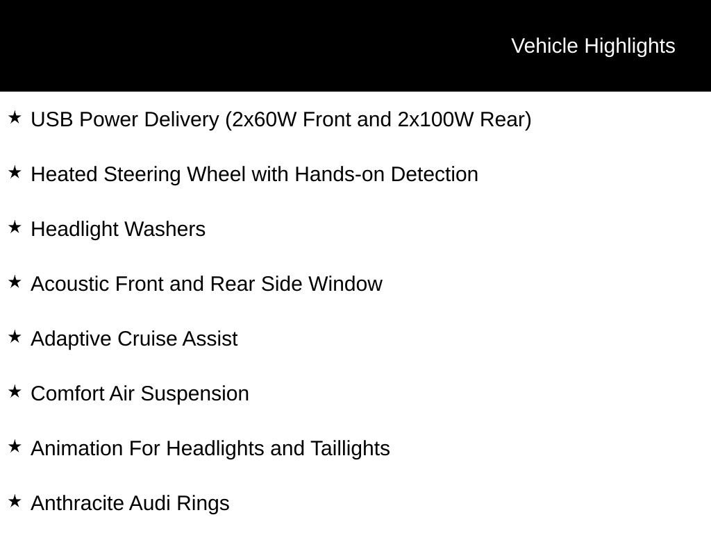 New 2026 Audi A6 Prestige image 8