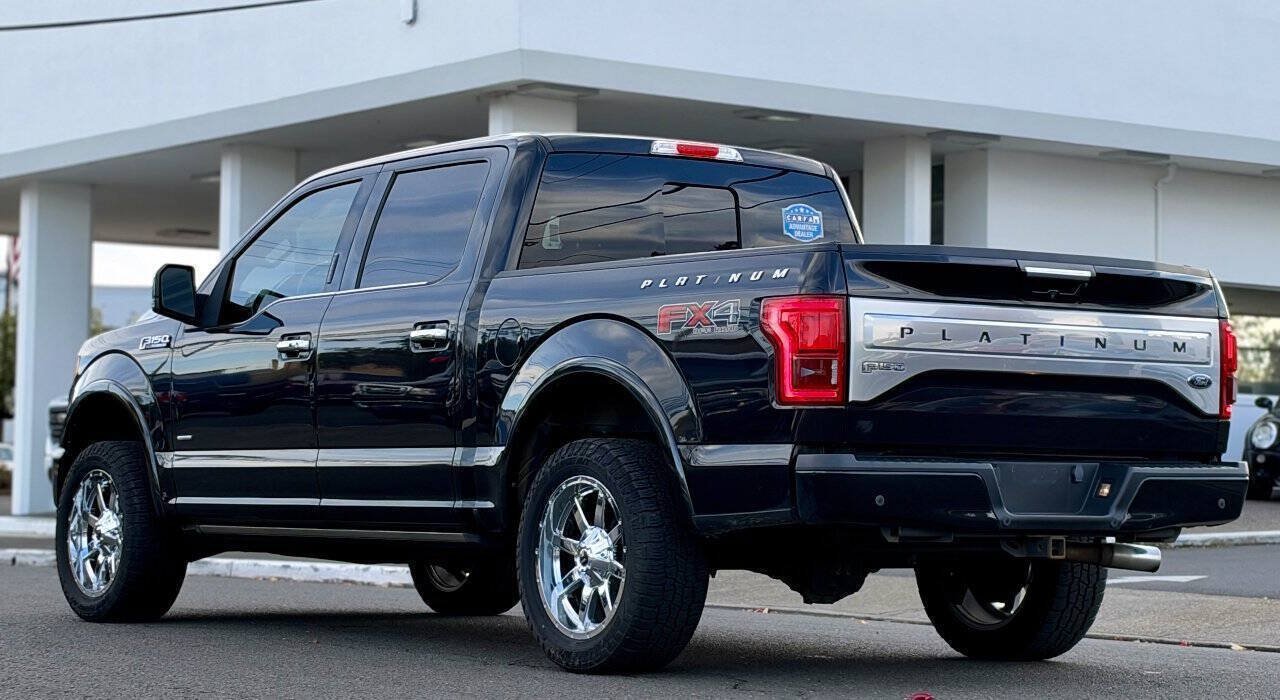 Used 2015 Ford F150 Platinum w/ Equipment Group 701A Luxury AWD/4WD image 11
