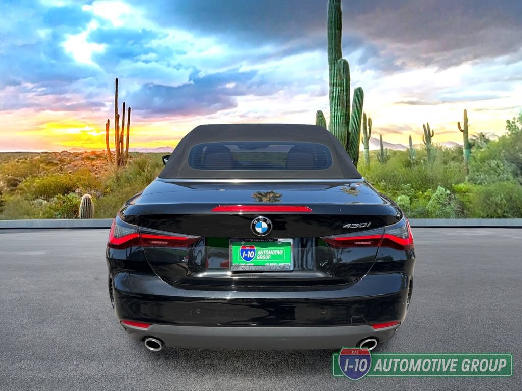 Used 2021 BMW 430i Convertible w/ Premium Package RWD image 8