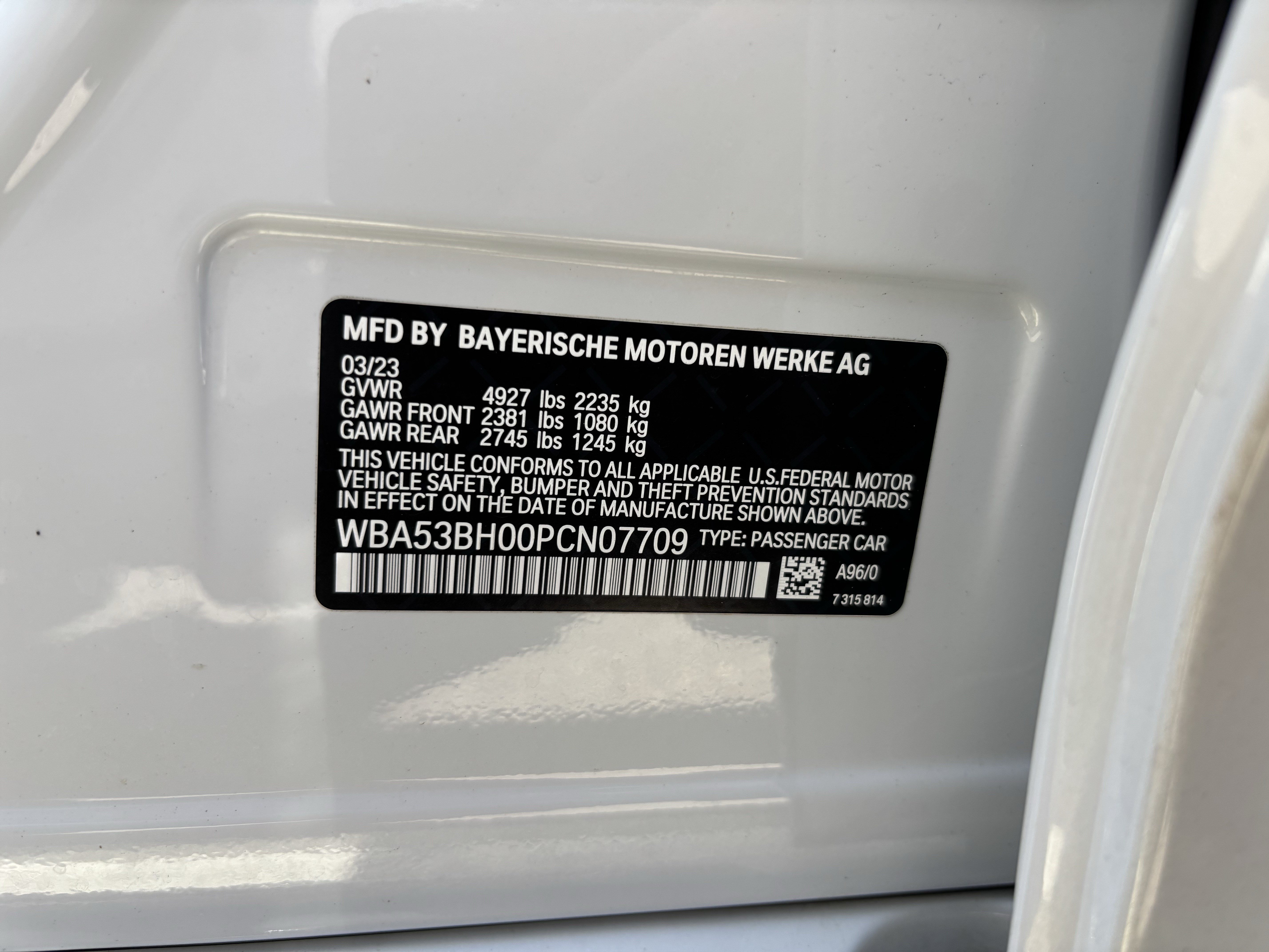 Used 2023 BMW 530i w/ Premium Package RWD image 36