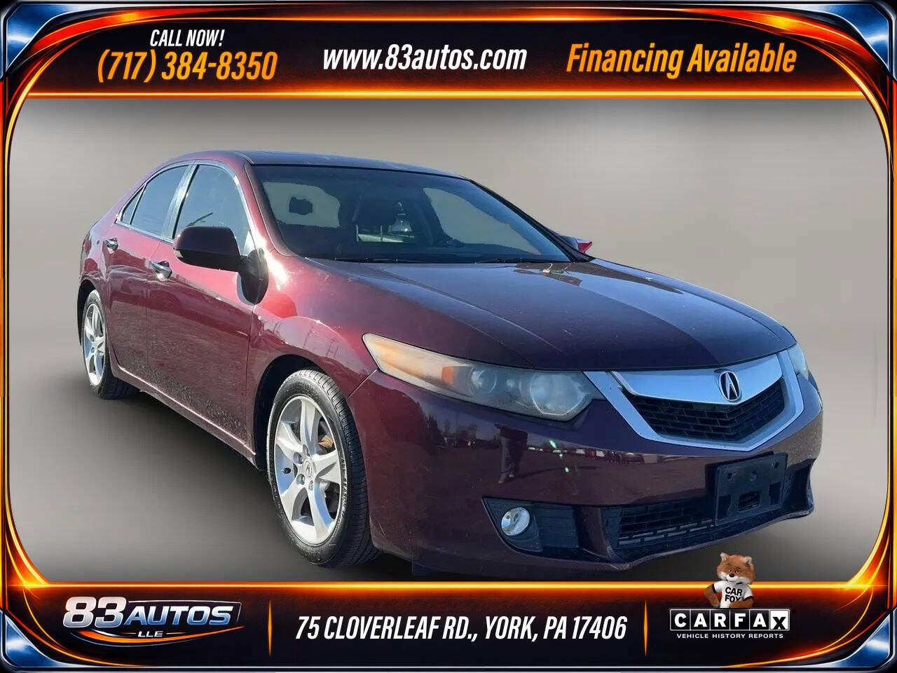 Used 2010 Acura TSX Sedan image 1