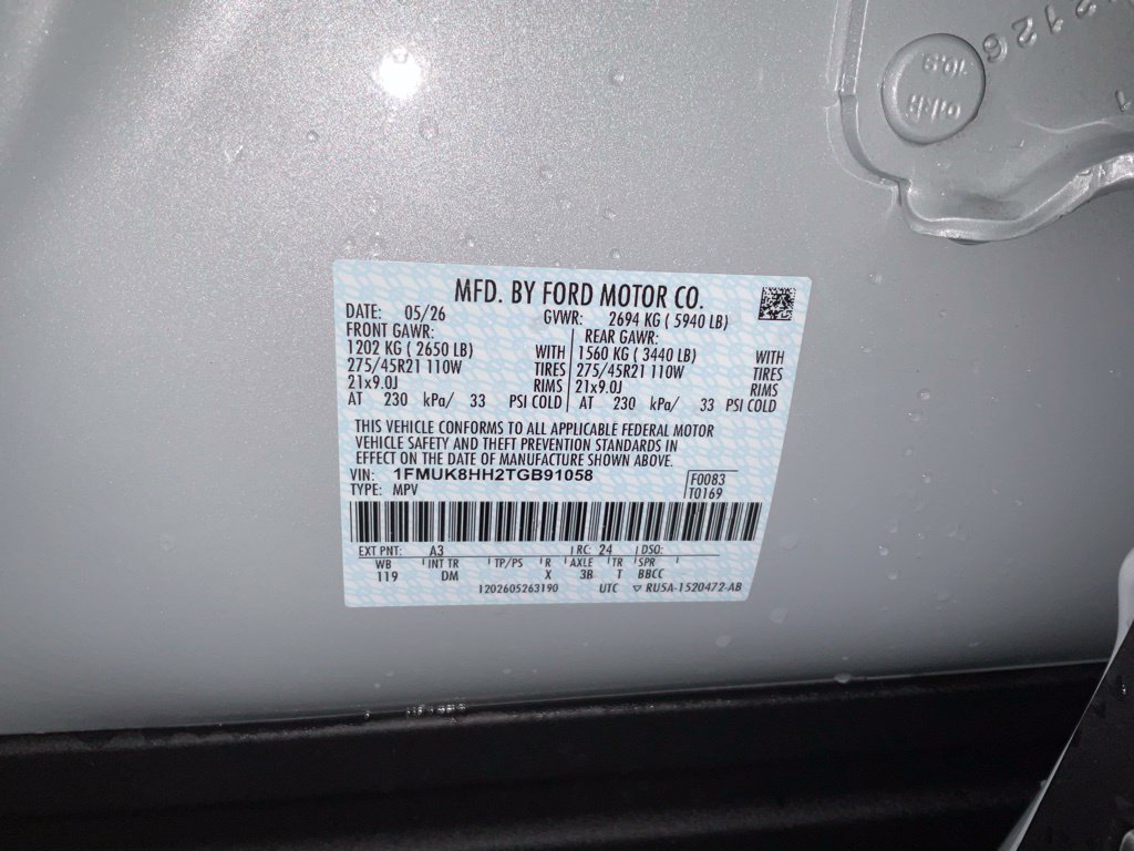 New 2026 Ford Explorer Platinum w/ LUX Leather Package AWD/4WD image 29