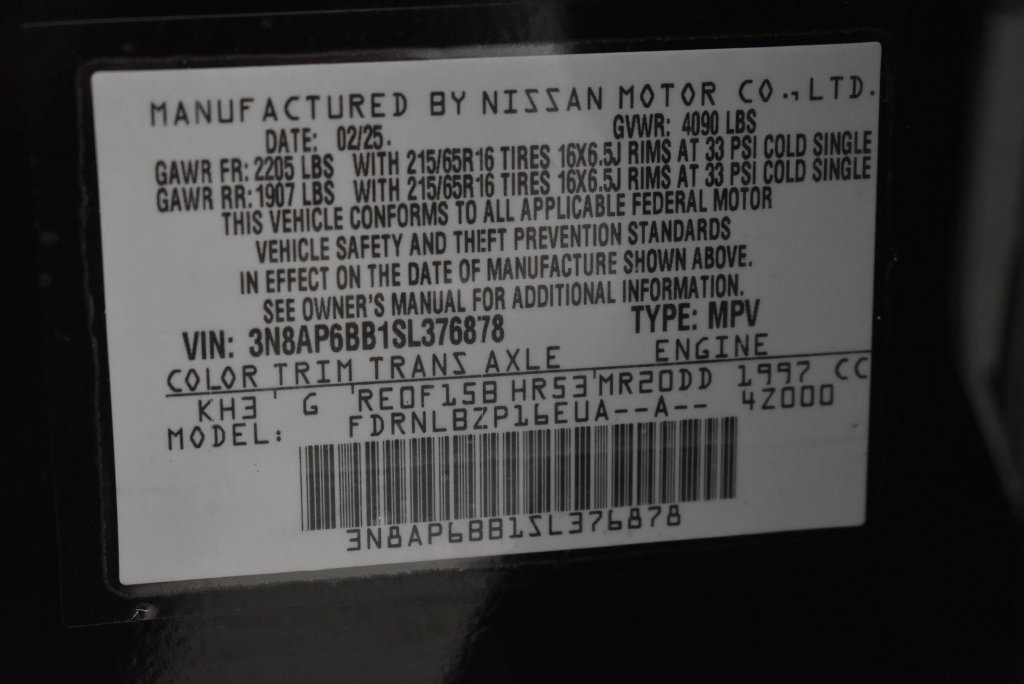 Used 2025 Nissan Kicks S AWD/4WD image 34
