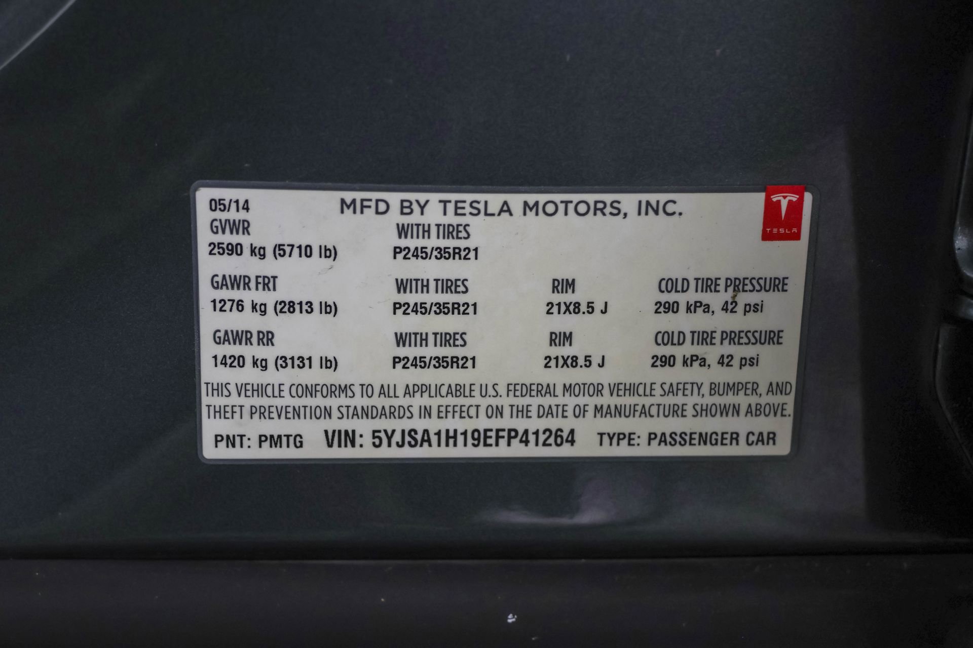 Used 2014 Tesla Model S RWD image 47
