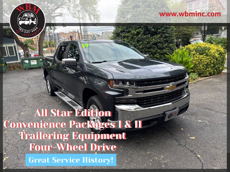 Used 2019 Chevrolet Silverado 1500 LT w/ All-Star Edition AWD/4WD image 1