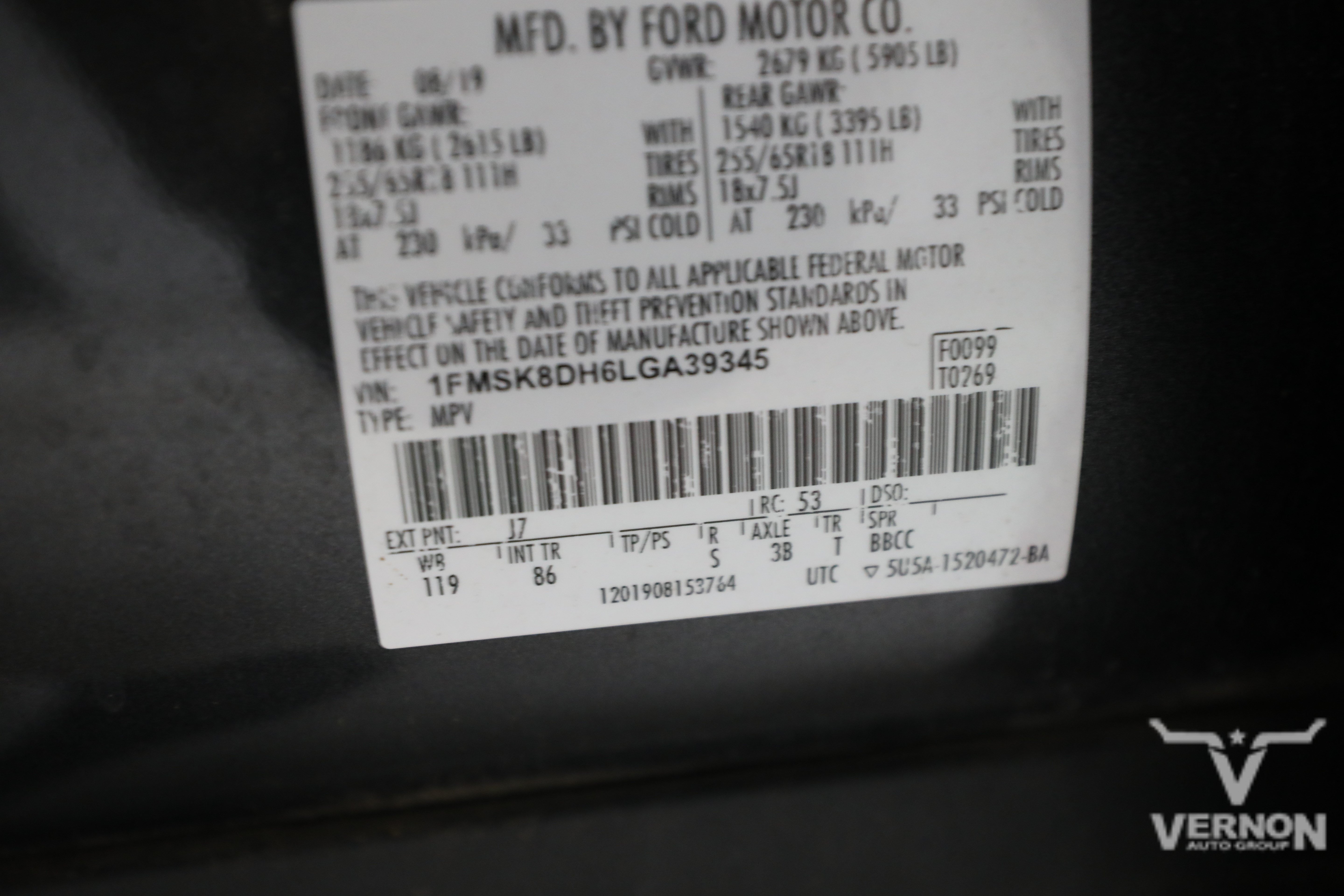Used 2020 Ford Explorer XLT w/ Comfort Package AWD/4WD image 13