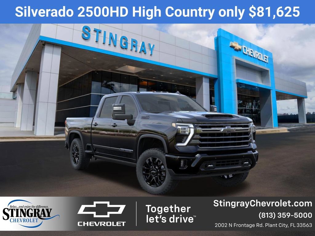New 2025 Chevrolet Silverado 2500 High Country w/ Midnight Edition AWD/4WD image 1