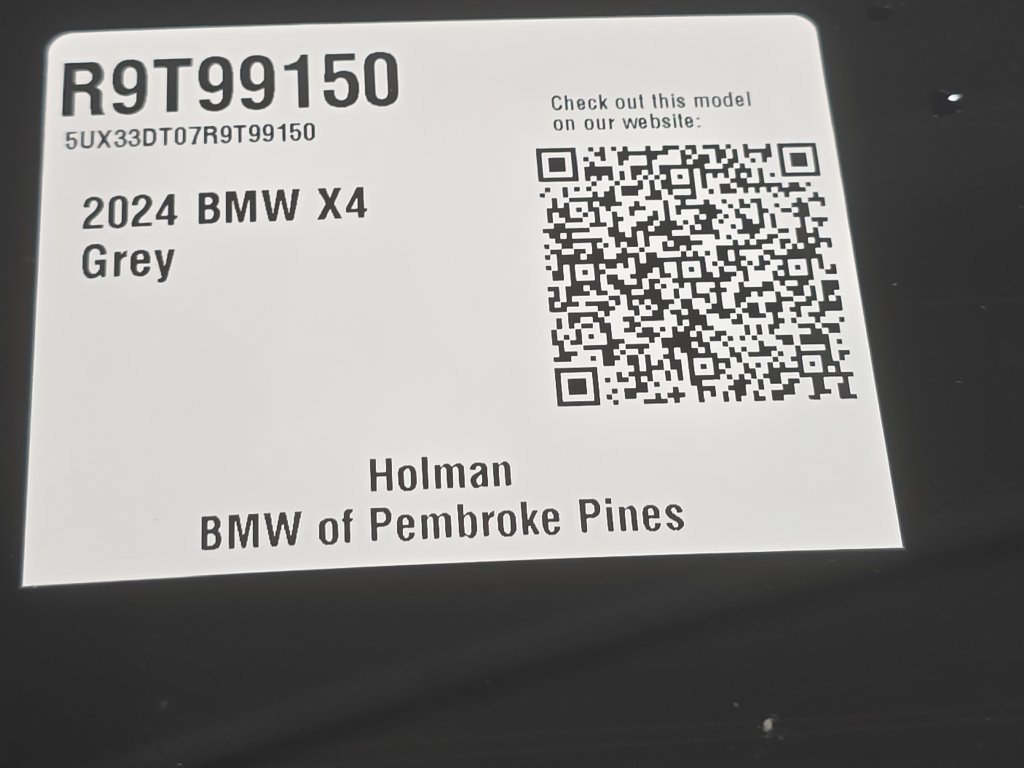 Certified 2024 BMW X4 xDrive30i w/ Premium Package AWD/4WD image 26
