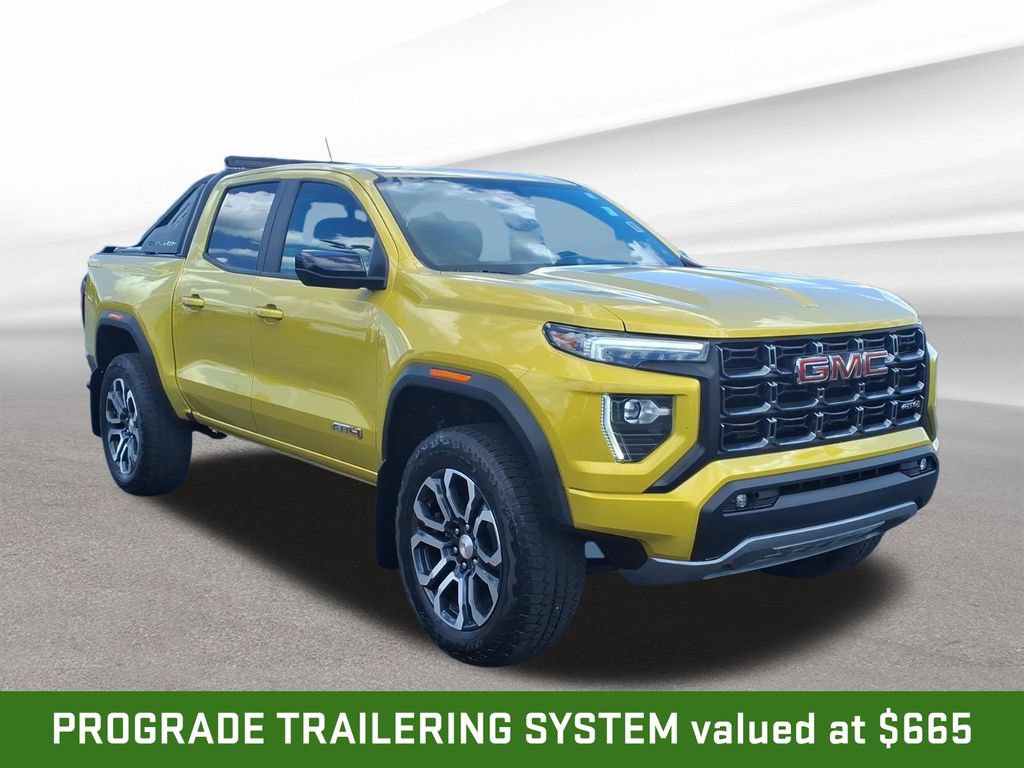Certified 2023 GMC Canyon AT4 w/ LPO, Sports Bar Package AWD/4WD image 8