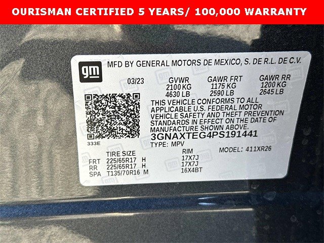 Certified 2023 Chevrolet Equinox LT w/ Driver Convenience Package image 30