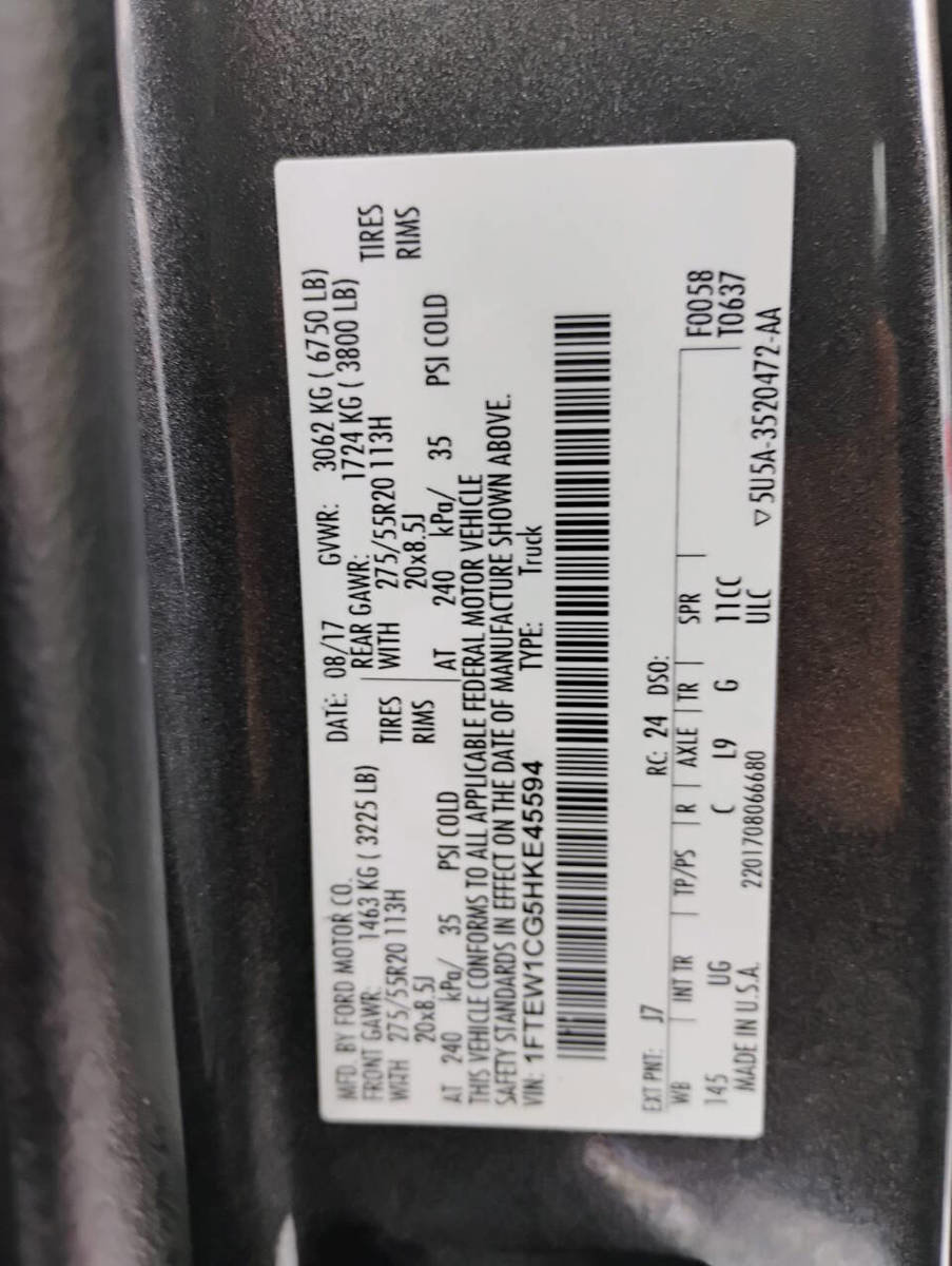 Used 2017 Ford F150 XLT w/ Equipment Group 302A Luxury image 24