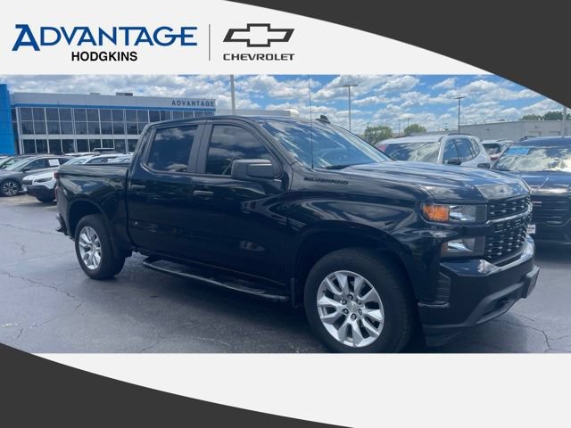 Used 2021 Chevrolet Silverado 1500 Custom w/ LPO, Dark Essentials Package AWD/4WD image 1