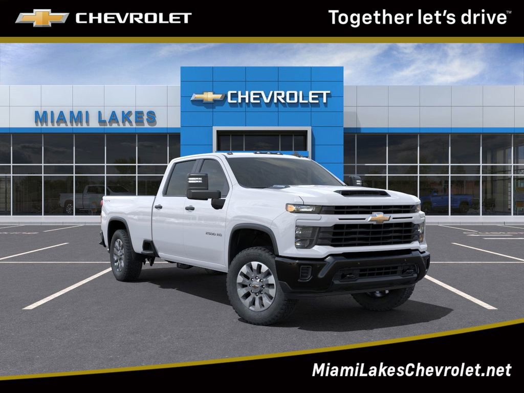 New 2025 Chevrolet Silverado 2500 Custom w/ Custom Value Package