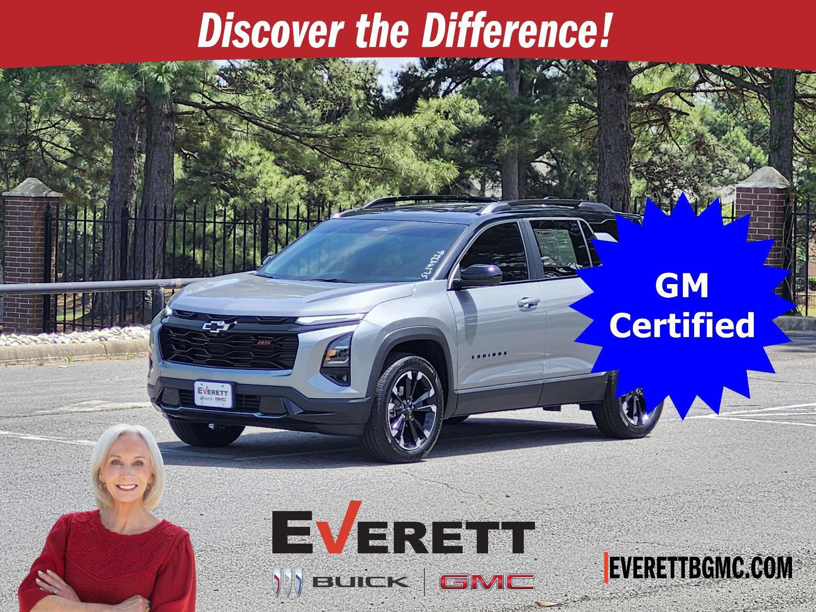 Certified 2025 Chevrolet Equinox RS w/ Safety and Technology Package image 1