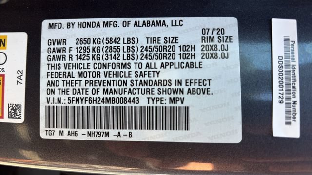 Used 2021 Honda Pilot Special Edition image 15