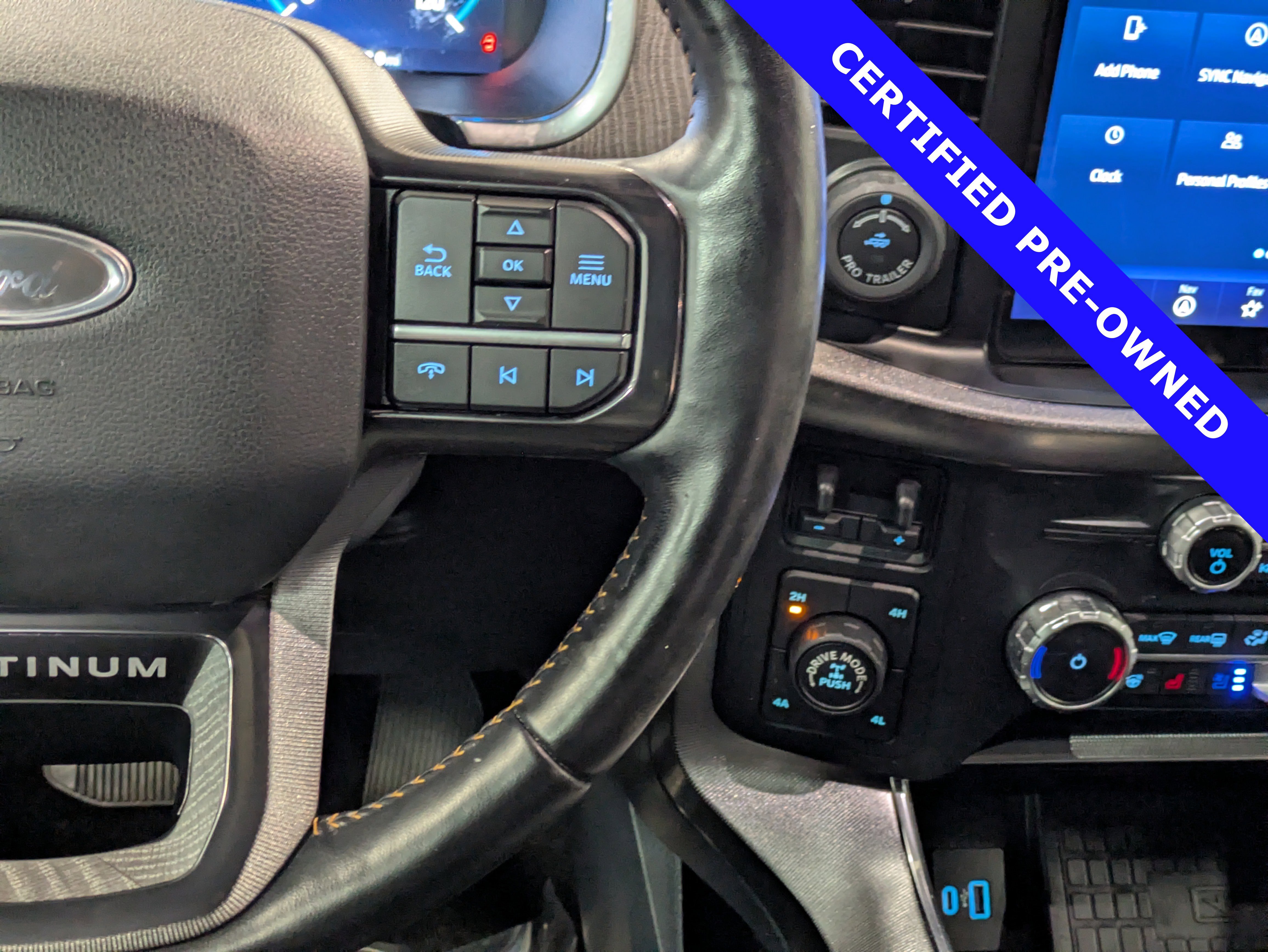 Certified 2022 Ford F150 Platinum w/ Equipment Group 701A High image 24