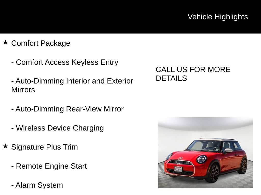 Used 2026 MINI Cooper 2-Door Hardtop FWD image 13