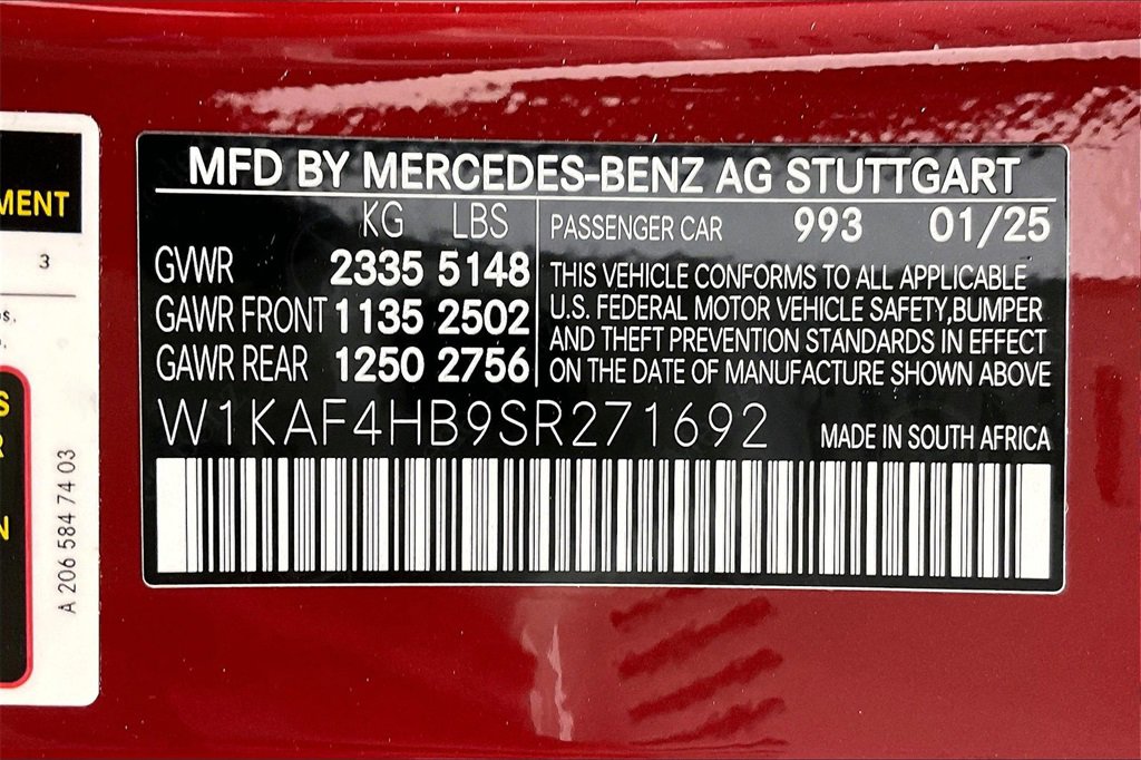 New 2025 Mercedes-Benz C 300 4MATIC Sedan image 18