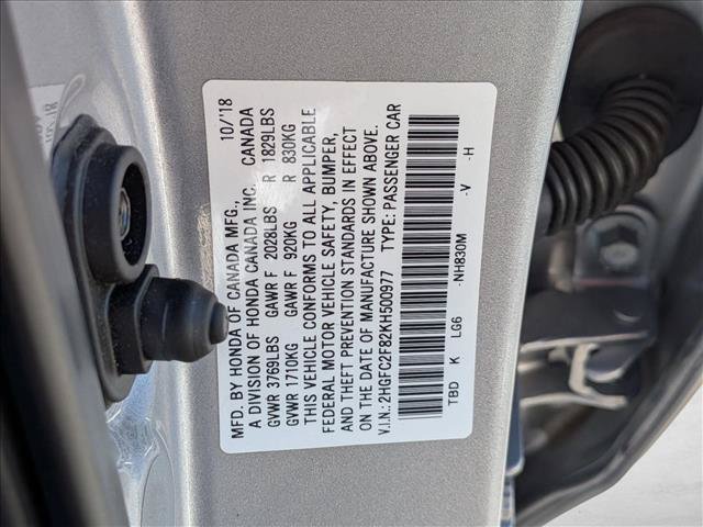 Used 2019 Honda Civic Sport image 24