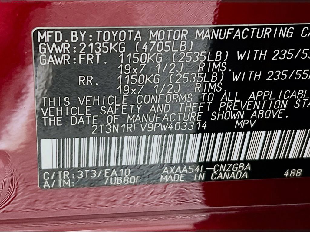 Used 2023 Toyota RAV4 Limited AWD/4WD image 28