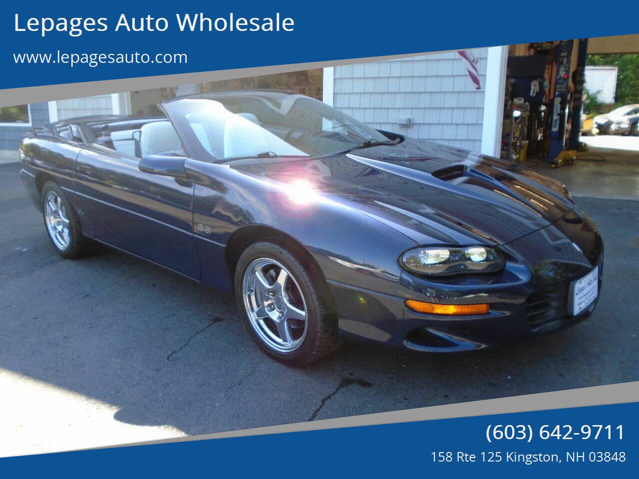 Used 1999 Chevrolet Camaro Z28 w/ SS Performance/Appearance Pkg RWD image 1