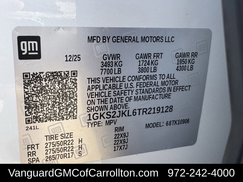 New 2026 GMC Yukon XL Denali w/ Sun & Power Step Package image 28