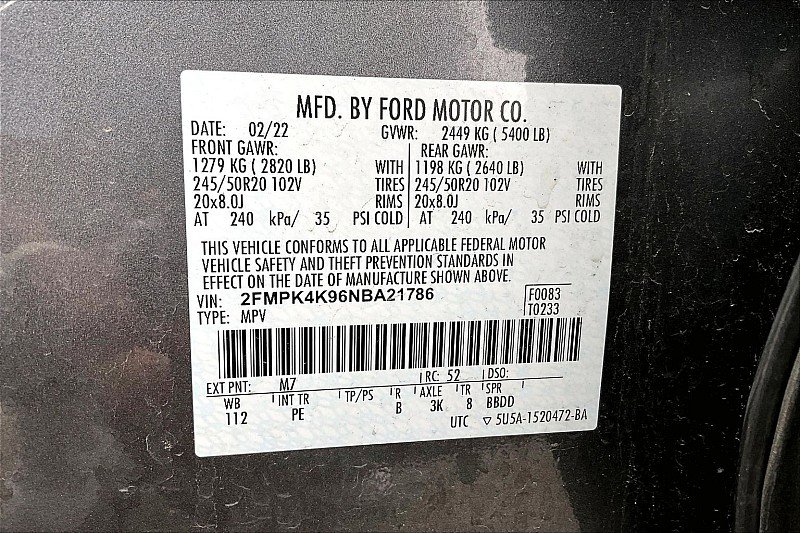 Used 2022 Ford Edge Titanium w/ Equipment Group 301A image 30