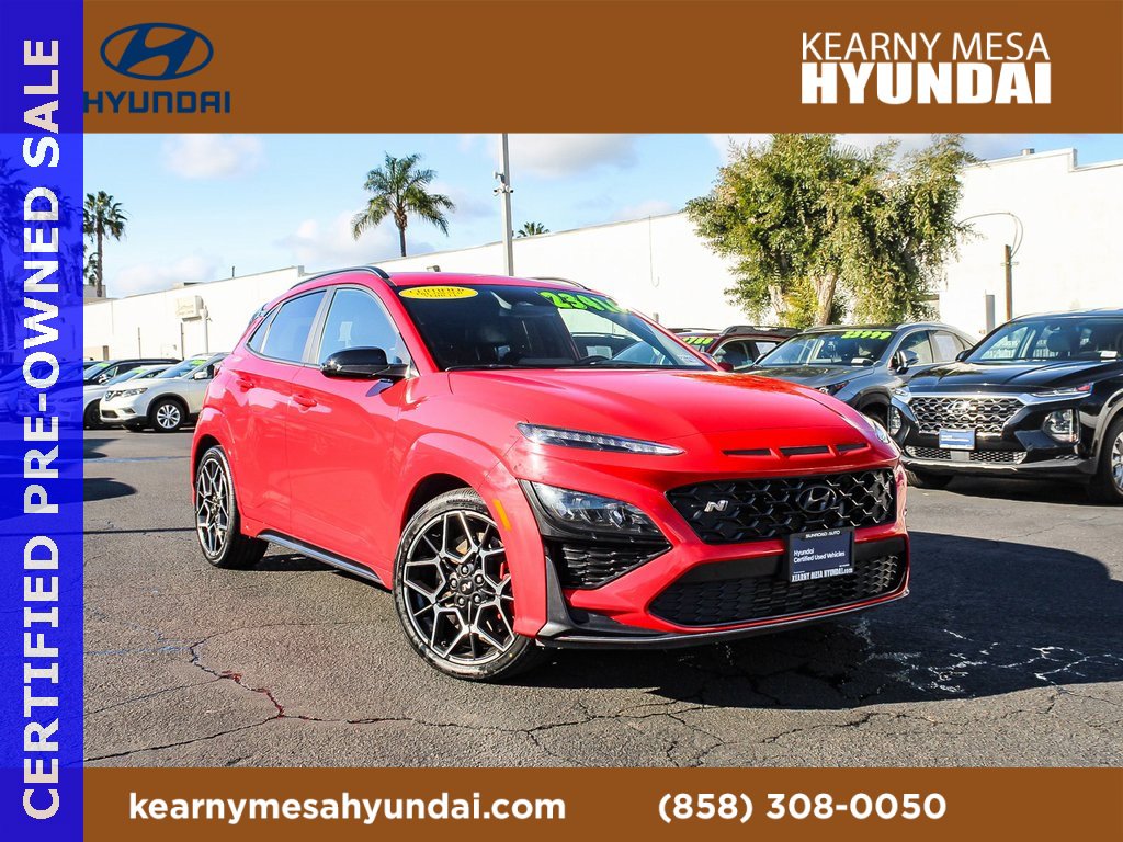 Certified 2023 Hyundai Kona N