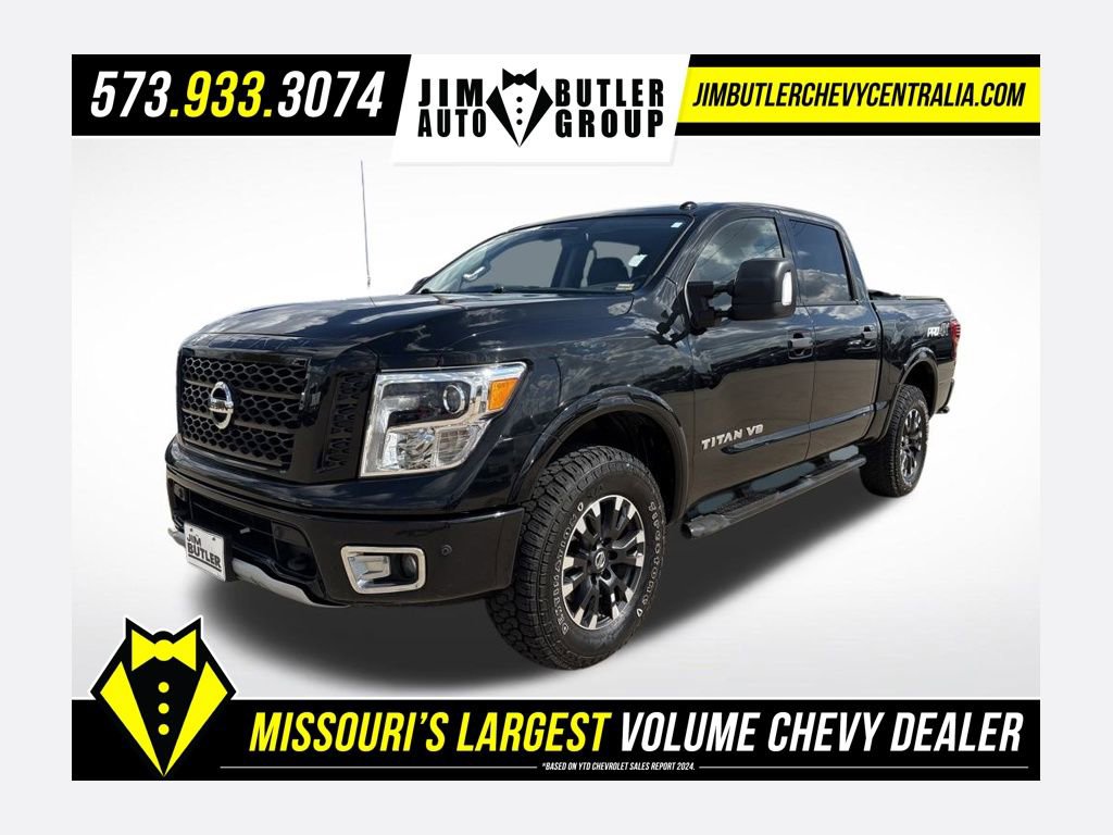 Used 2019 Nissan Titan PRO-4X w/ Pro-4x Utility Package
