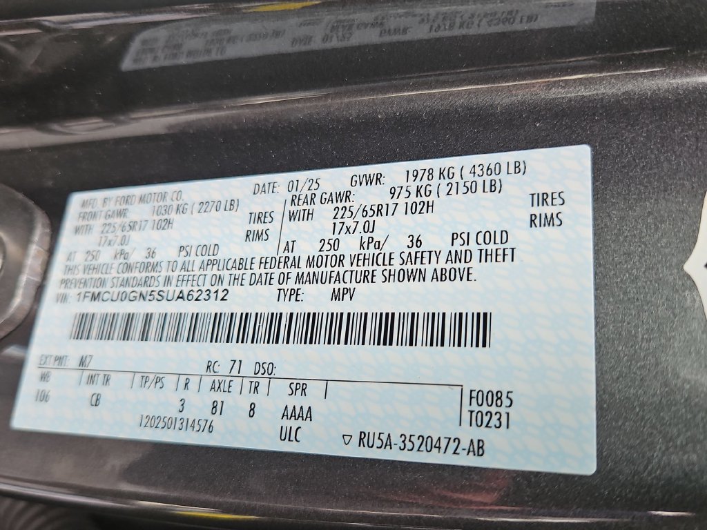 Used 2025 Ford Escape Active FWD image 35