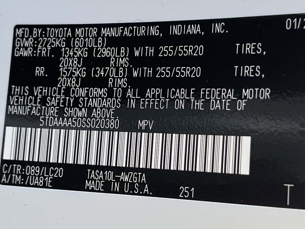 Used 2025 Toyota Grand Highlander FWD image 28