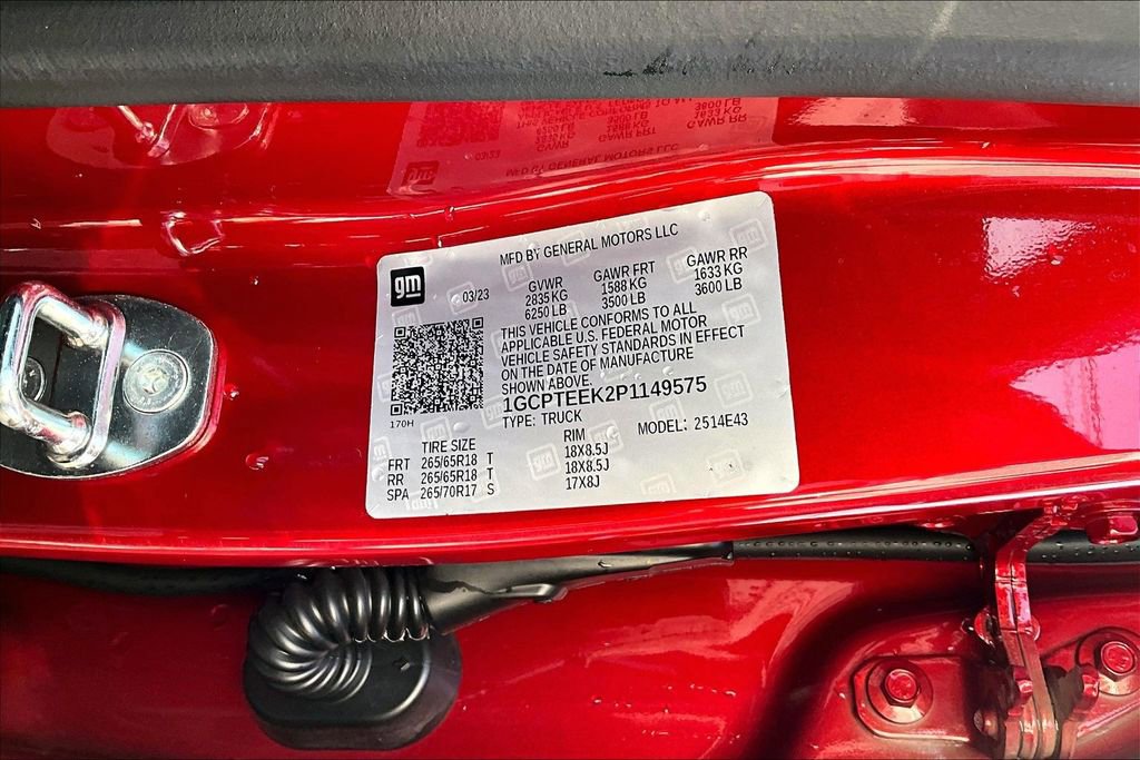 Used 2023 Chevrolet Colorado Trail Boss image 34