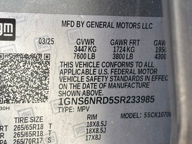 Certified 2025 Chevrolet Tahoe LT image 28