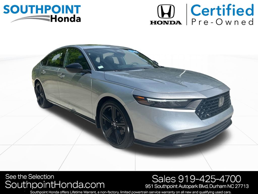 Certified 2024 Honda Accord Sport