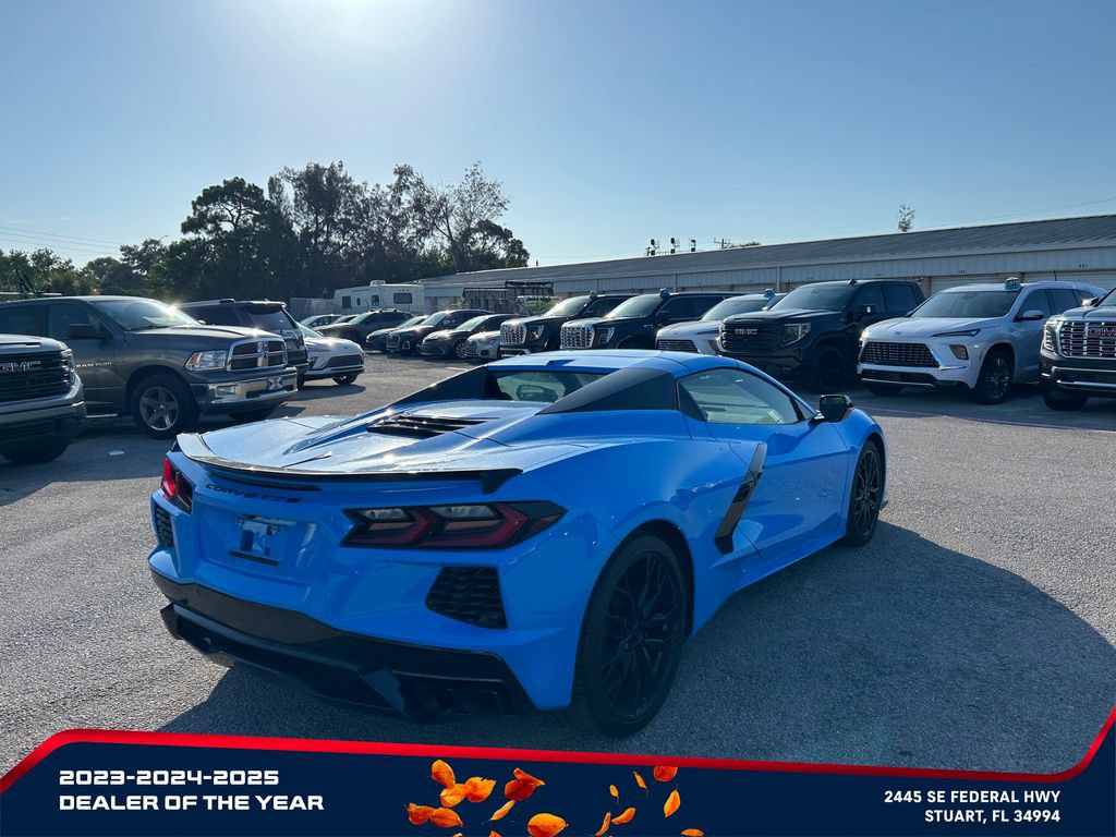 Used 2025 Chevrolet Corvette Stingray Convertible w/ 1LT RWD image 5