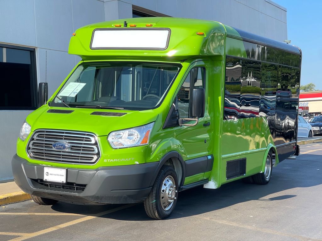 Used 2018 Ford Transit 350 156 DRW w/ Shuttle Bus Prep Package image 4