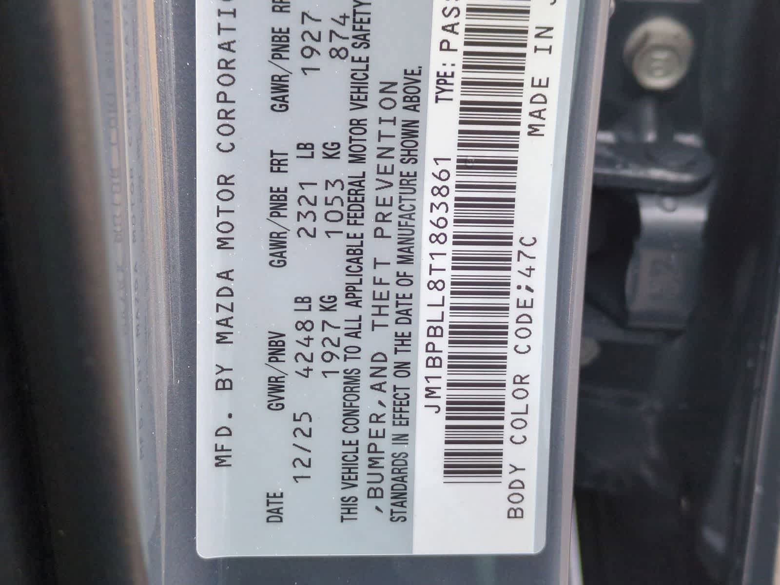 New 2026 MAZDA MAZDA3 Carbon image 34