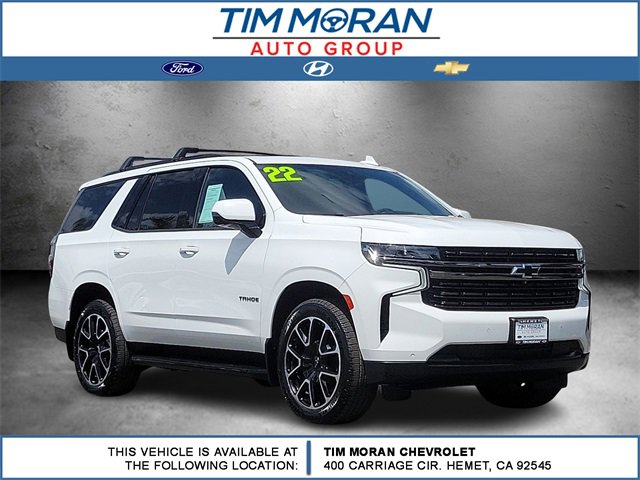 Certified 2022 Chevrolet Tahoe RST w/ Sport Performance Package