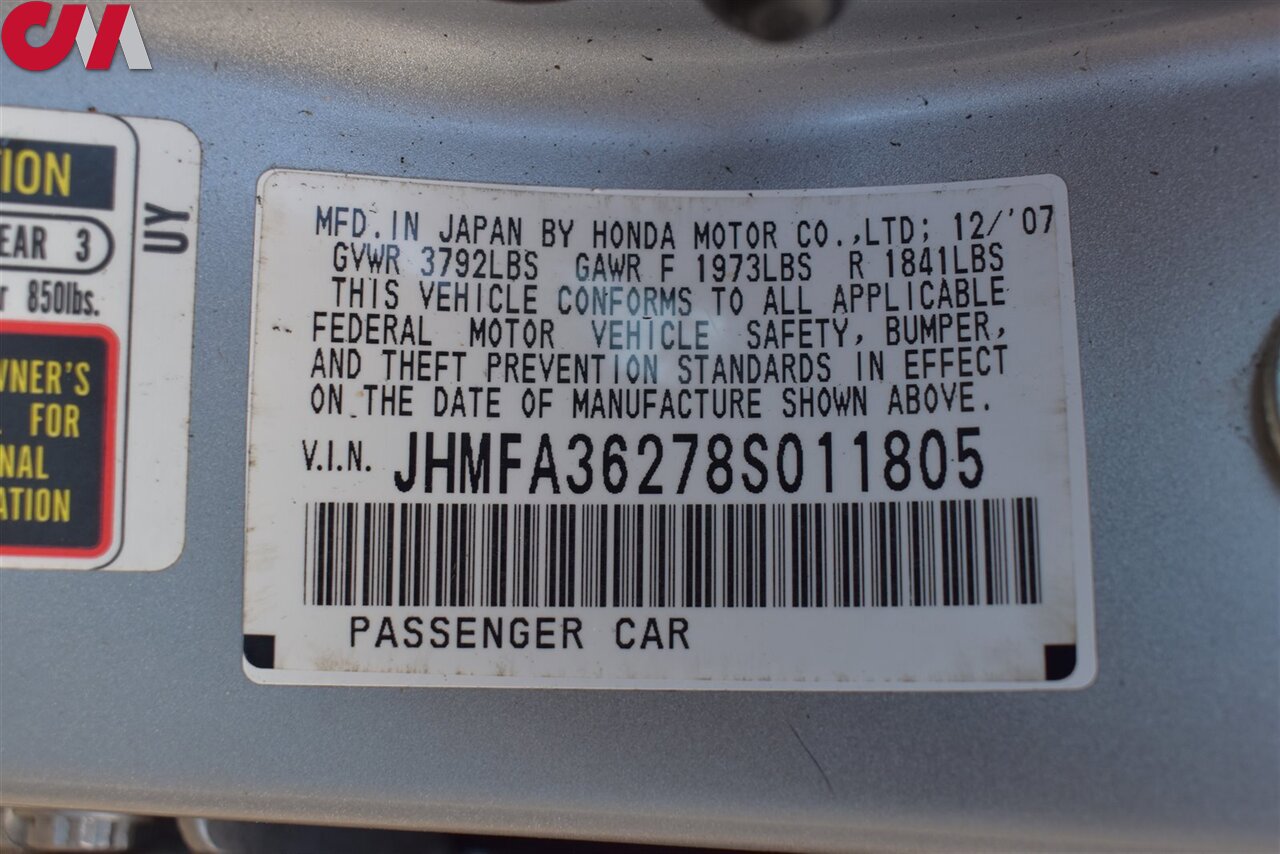 Used 2008 Honda Civic Hybrid Sedan image 30