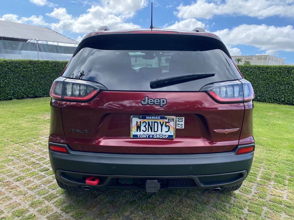Used 2021 Jeep Cherokee Trailhawk w/ Technology Group AWD/4WD image 6
