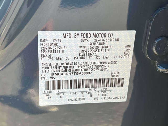 Used 2026 Ford Explorer Active AWD/4WD image 22