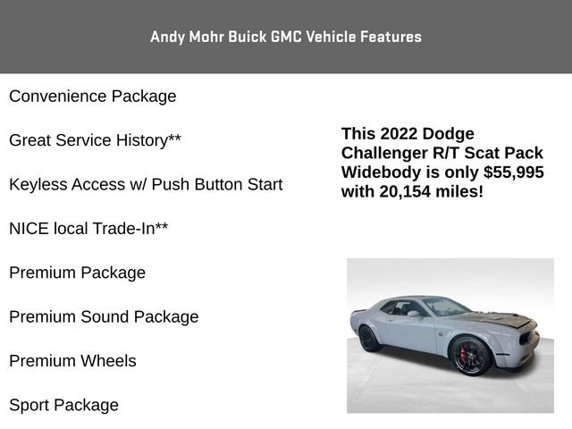 Used 2022 Dodge Challenger R/T Scat Pack RWD image 8