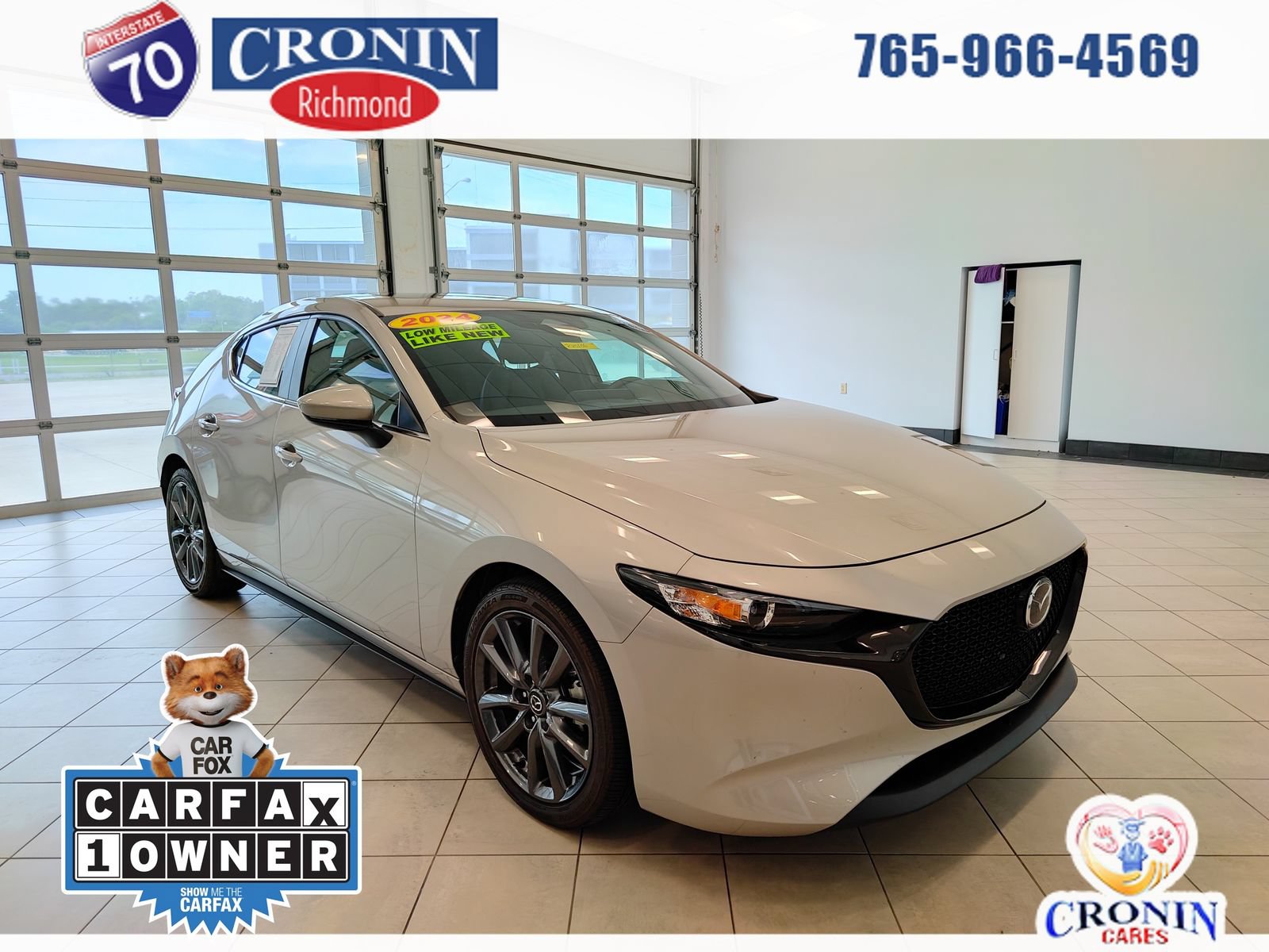 Used 2024 MAZDA MAZDA3 s FWD image 1