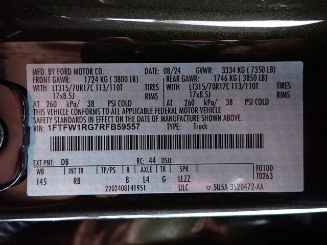 Used 2024 Ford F150 Raptor image 13