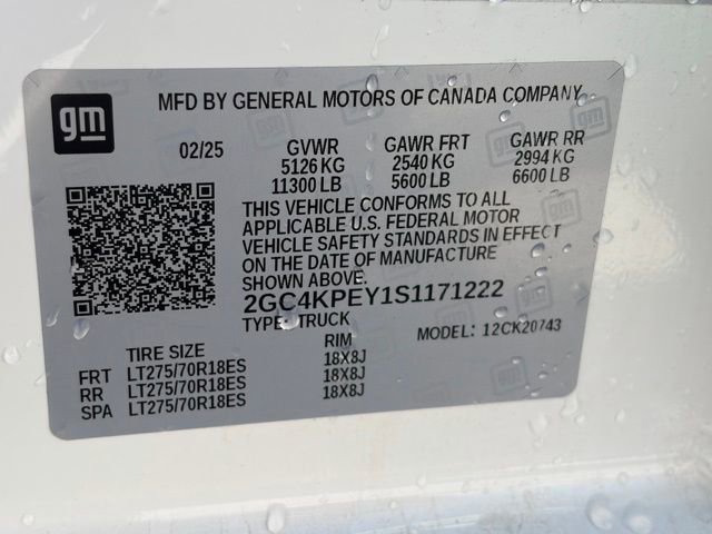 Used 2025 Chevrolet Silverado 2500 LTZ w/ LTZ Convenience Package AWD/4WD image 36