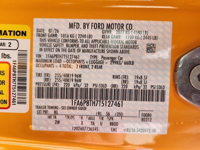New 2026 Ford Mustang Coupe w/ Mustang Nite Pony Package RWD image 22