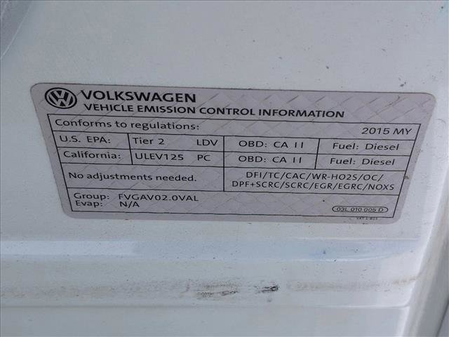 Used 2015 Volkswagen Golf TDI SE w/ Lighting Package FWD image 15